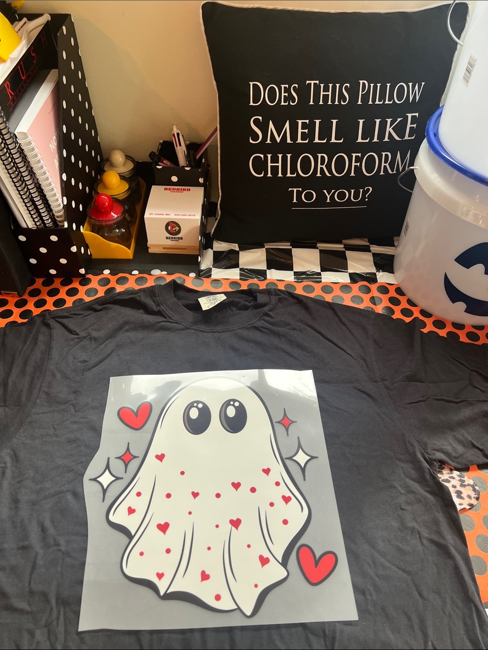 Comfort Colors Halloween Tshirt size L